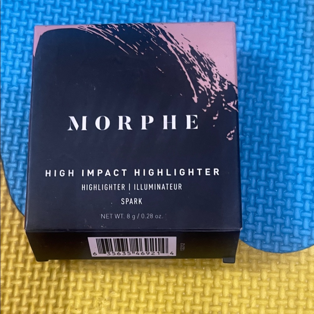 Morphe High Impact Highlighter in Spark - Black and Pink